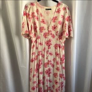 Zara Long Floral Dress